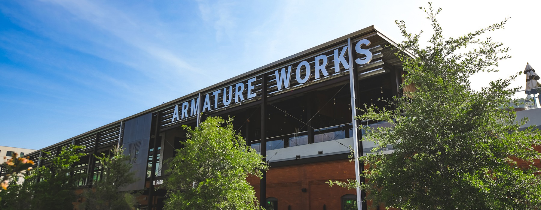 Exterior view of Armature Works 